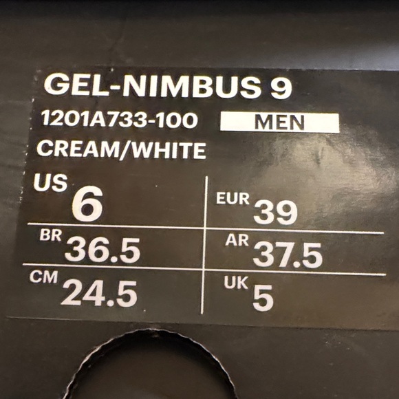 Asics White Athletic Shoes - Picture 6 of 6